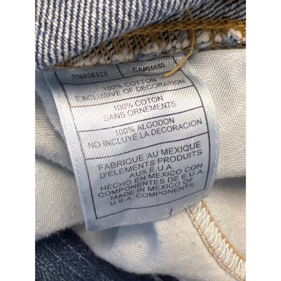 Jordan Two3 Men Distressed Blue Y2K Jeans Size 34 x 34 - Picture 10 of 11